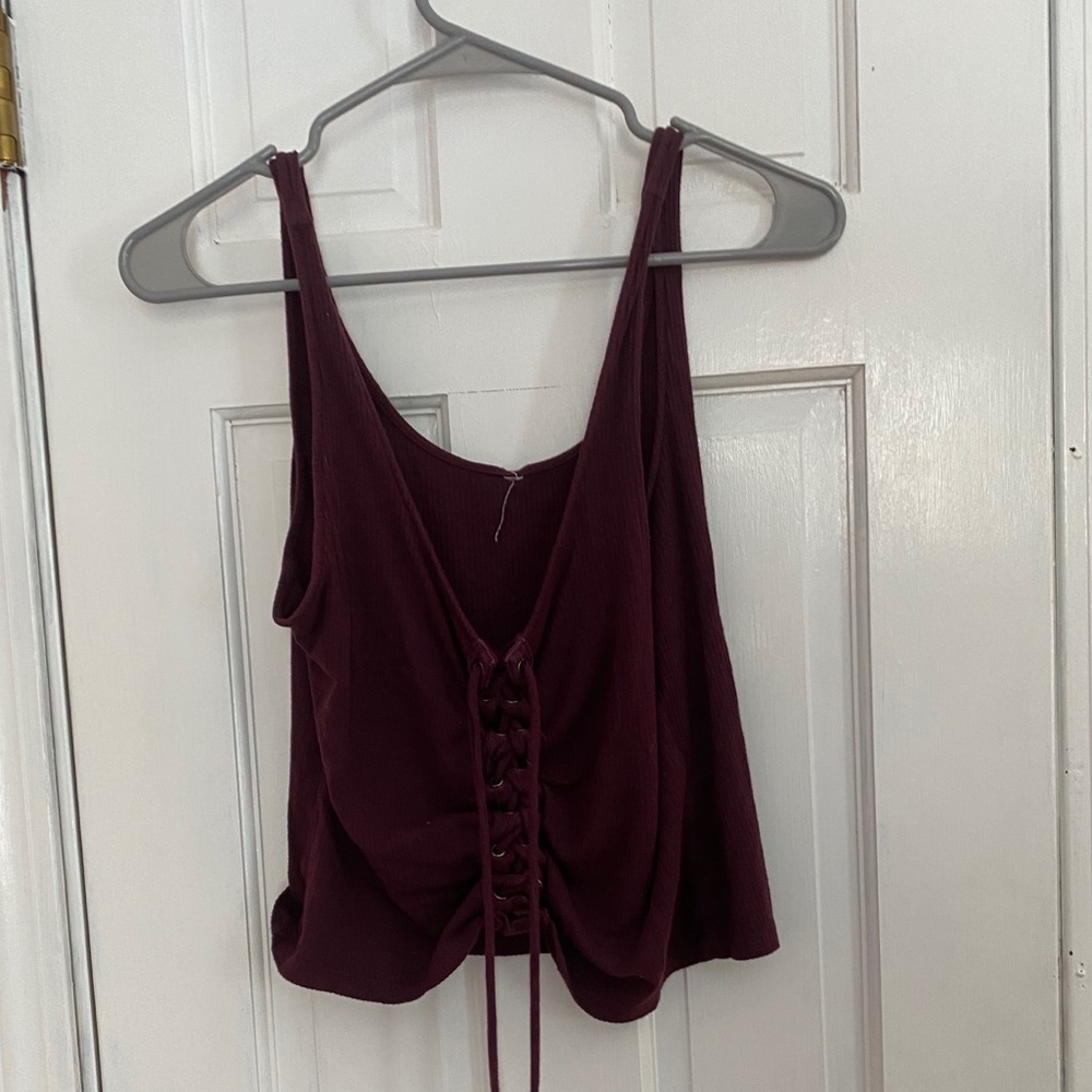 Cropped tank top